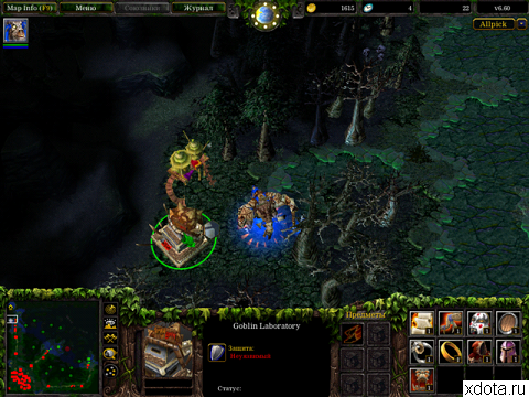 Warcraft III: The Frozen Throne - DotA. о 6.60