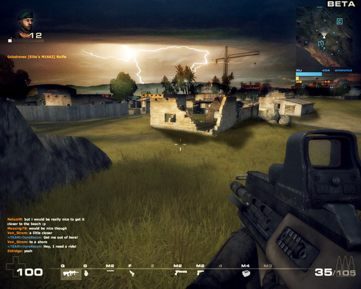Battlefield 3 - Конкурс: Измени погоду и время суток на карте.