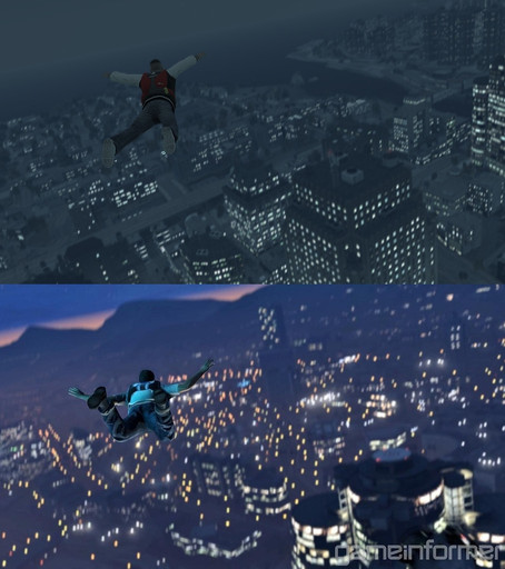 Grand Theft Auto V - Сравнение с Max Payne 3